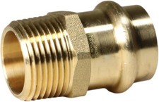 10 Pack Xfitting 34 Press Male Adapter Lead Free Brass 34 Press Fit Male 10 Pack Xfitting 34 Press Male Adapter Lead Free Brass 34 Press Fit Male