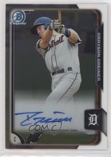 2015 Bowman Chrome Prospects Auto Grayson Greiner #BCAP-GG Auto jj0