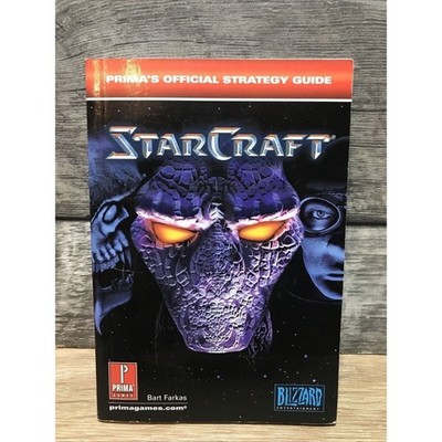 StarCraft PC Game Prima Official Strategy Guide Star Craft Blizzard