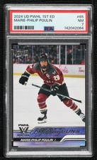 2024 Upper Deck PWHL 1st Edition Young Guns Marie-Philip Poulin #65 PSA 7 1fg6