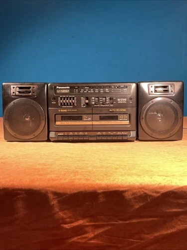 PANASONIC RX-CT840 Portable AM/FM Stereo Radio Dual Cassette Deck BOOMBOX README