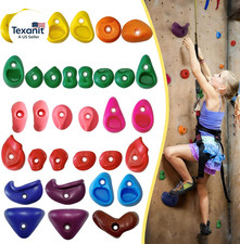 32 PCS Rock Climbing Wall for Kids,Rock Wall Climbing Holds,Adults Climbing Wall