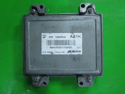 ECU Engine Control Unit Chevrolet Cruze 1.6 12644530 AA1K ACDELCO E83