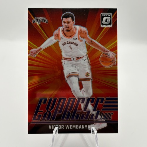 Victor Wembanyama [Purple] #19 2024 Panini Donruss Optic Express Lane card