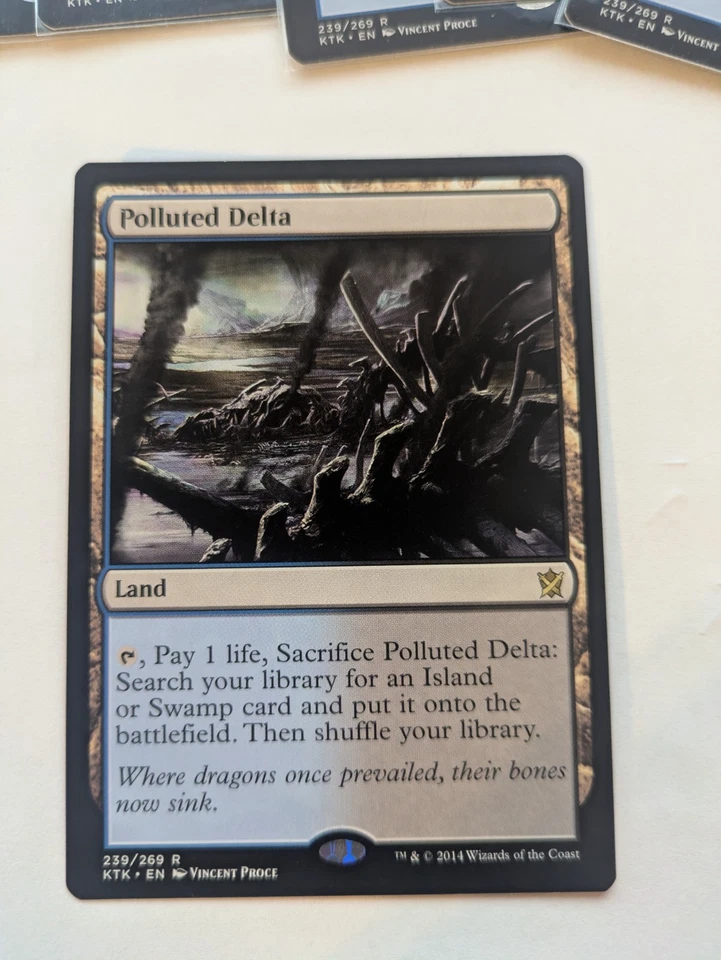 Polluted Delta Khans of Tarkir NM x1 - Image 2 of 3
