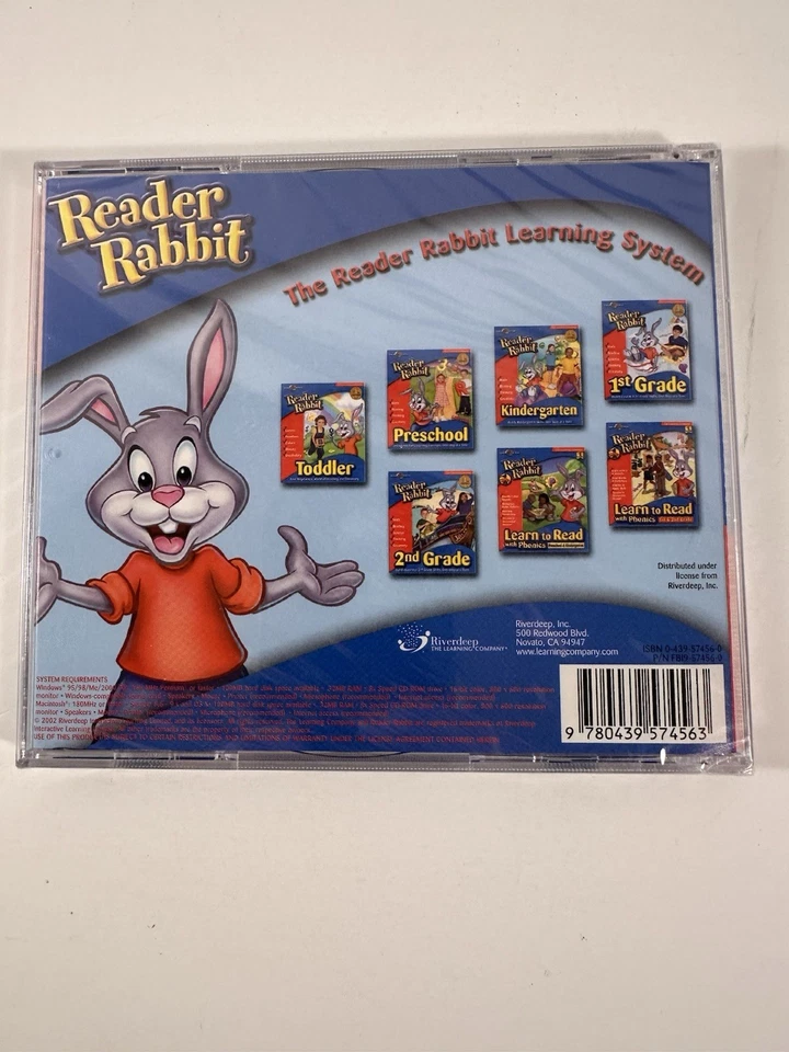 Learn To Read With Phonics Reader Rabbit 1st & 2nd Grade PC CD Special Edition - Image 2 of 2