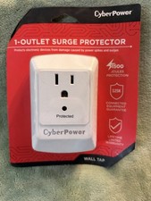 Cyber Power 1 Outlet Surge Protector