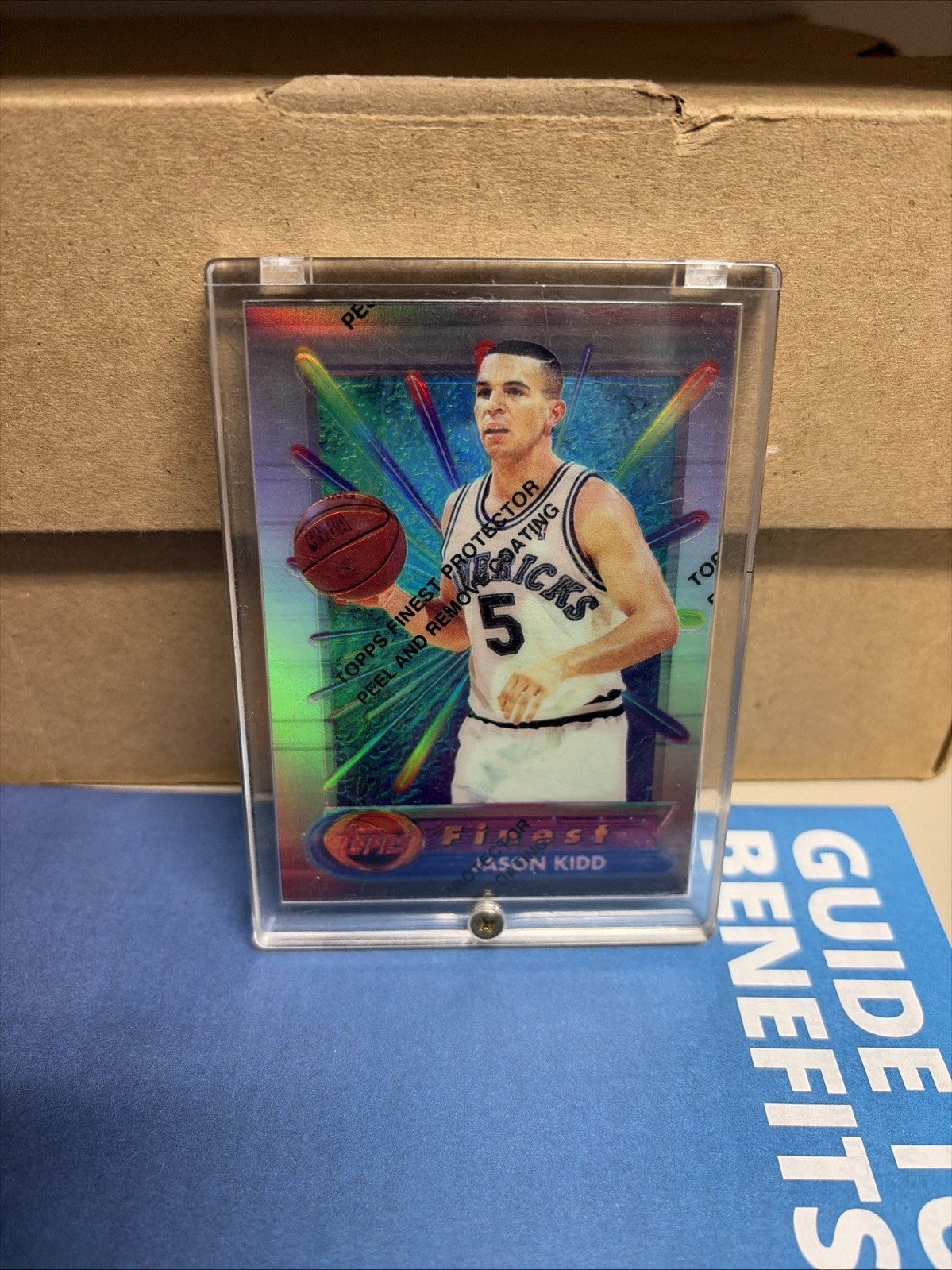 1994-95 Topps Finest - Jason Kidd #286 Refractor (RC)