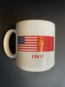 Vintage INF Treaty Cold War USA USSR missile launcher Reagan Gorbachev 1987