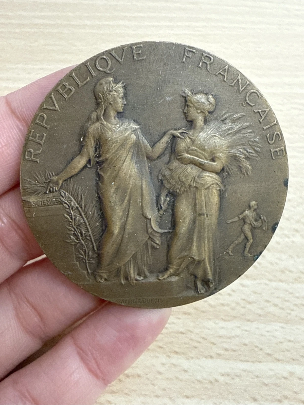 Médaille Ministère De L’agriculture Bronze 