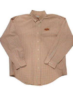 Campus Sportswear Oklahoma State Cowboys OSU Button Down Shirt Men's Large...