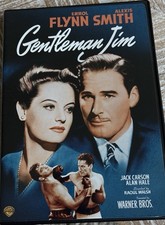 Gentleman Jim - Errol Flynn Alexis Smith DVD Warner Bros 1942