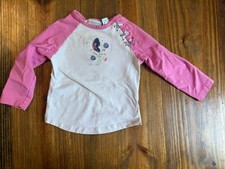 Vintage Sonoma Life And Style Baby T-shirt Butterfly 24 Months Princess