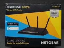 NEW Netgear Nighthawk AC1750 R6700 Smart WiFi Router 1GHz Dual Gaming Streaming