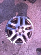 Wheel 16x6-12 Alloy 10 Flat Spoke Silver Inlay Fits 00-04 Legacy 1121955