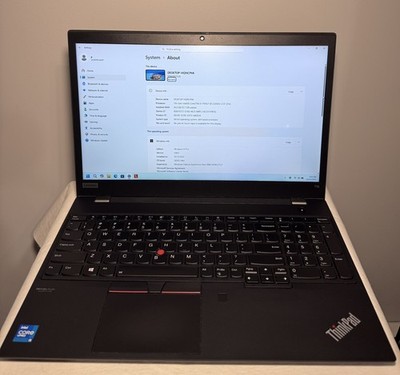 LENOVO ThinkPad T15 Gen2i i5 | 16GB RAM | 512GB SSD | WIN11P | NO CHARGER