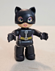 Lego Duplo Figure Catwoman black Cat Woman 47394pb188 set 10545