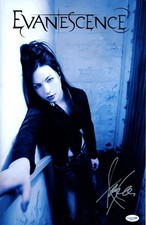 Amy Lee Autographed Signed 11x17 Photo Evanescence ACOA #4