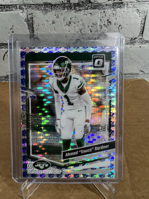 2023 Panini Donruss Optic - Shield Prizm #149 Ahmad Gardner 32/ 32