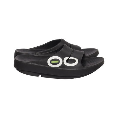 OOFOS, Pantoletten, Größe: 37, Schwarz, Unisex (Erwachsene) #2ak