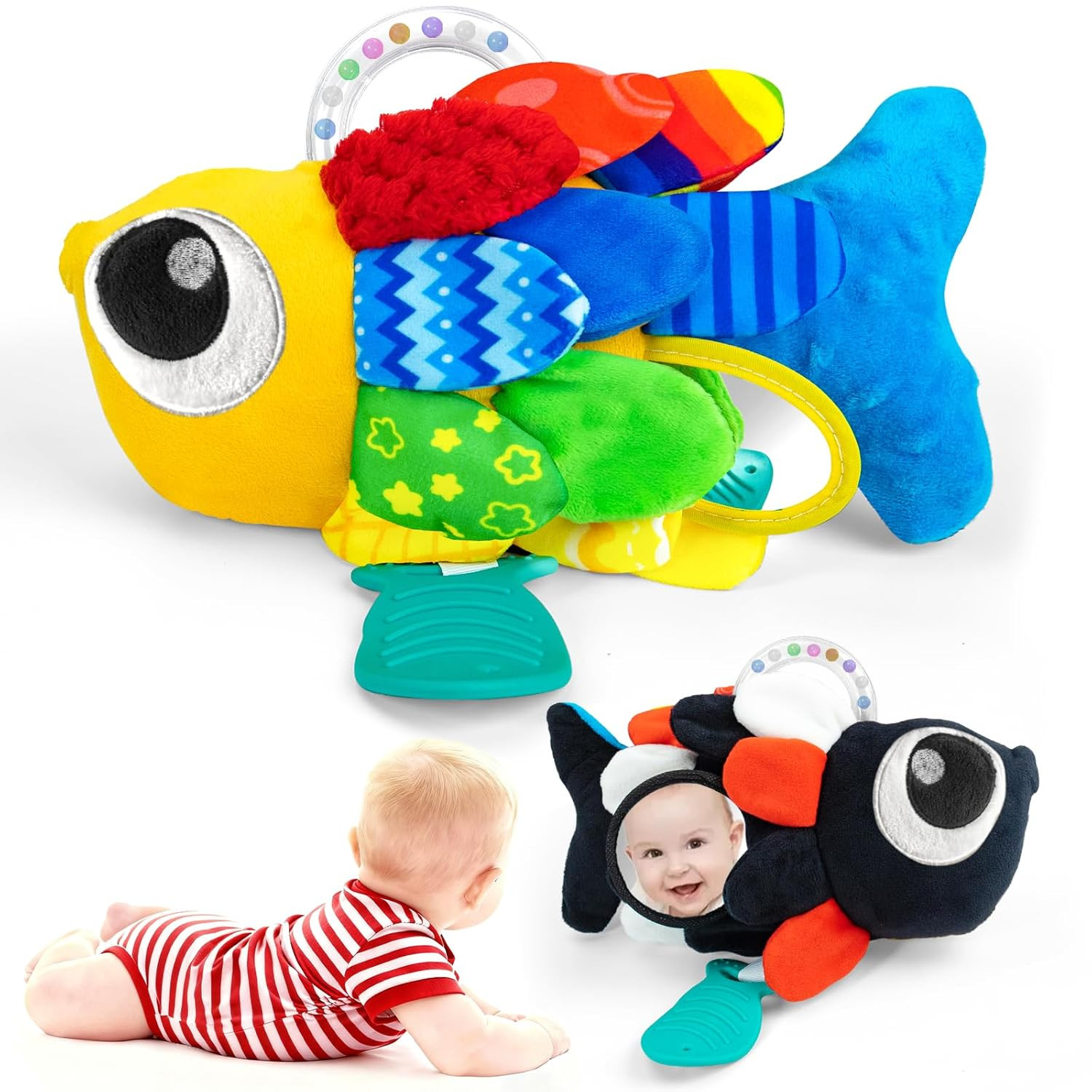 For 0-3 Months, 3-6, 6-12 Months Baby Sensory Toys