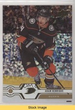 2019-20 Upper Deck Speckled Rainbow Foil Adam Henrique #426 READ 07gn