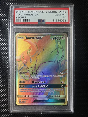 Tauros-GX graded PSA 10 for sale on eBay