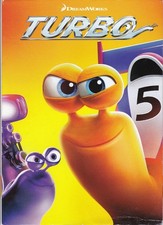 TURBO DVD, 2013 VG - Widescreen Kids Movie b Complete w/ Cover 