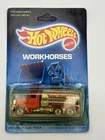 Vintage 1988 Hot Wheels Workhorses PETERBILT TANK TRUCK Railroad 2547 Die Cast