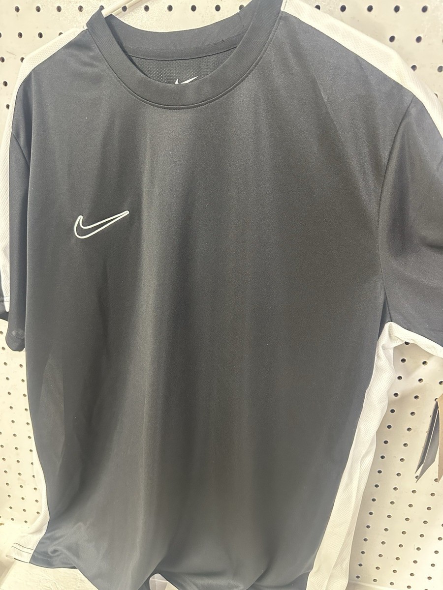 NIKE BLACK L CREW NECK SHORT Sleeve T-shirt DV9750-010 Dri Fit