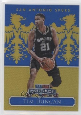 2014-15 Panini Excalibur Crusade Blue 78/149 Tim Duncan #46 HOF 0u02