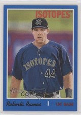 2019 Topps Heritage Minor League Edition Blue 91/99 Roberto Ramos #164 0a2