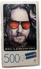 The Big Lebowski 500 Pcs Movie Poster Jigsaw Puzzle Blockbuster Cardinal
