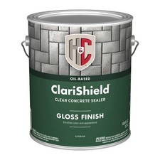 H C 50.100304-16 Concrete Floor Sealer,1 gal,Oil Base 38EK42