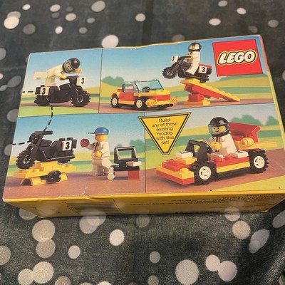 Lego 6644 Legoland Town System ROAD REBEL 59 Interlocking Pieces 1990 New Sealed