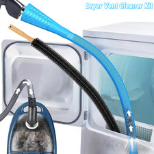Dryer Vent Cleaner Kit Vacuum Attachment Hose with Lint Remover Cleaning Brush