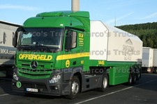 LKW Foto Mercedes-Benz Actros Kofferauflieger Deutschland grün OFFERGELD #n7wg