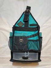 AMM's Tote-Ally Cool On-The-Go Borsa Artigianale - Teal e Nero