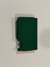 Limited Edition Ridge Wallet British Racing Green w/ RFID Protection & CashStrap
