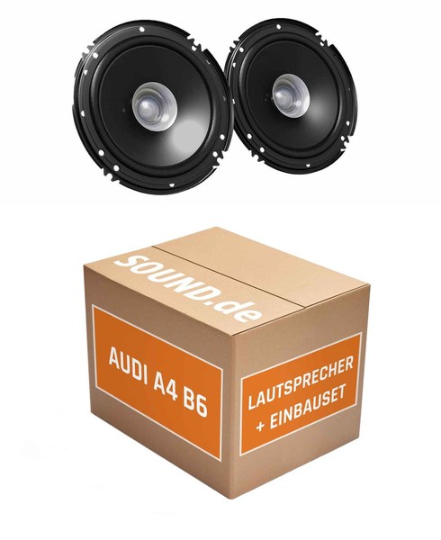 Lautsprecher Boxen Einbaupaket Heck Jvc CS-J610X Passend FüR Audi A4 B6 + Avant/-image