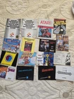 Vintage Nintendo Manuals Lot 2 Posters,  One Atari 2600, And 11 Game Manuals
