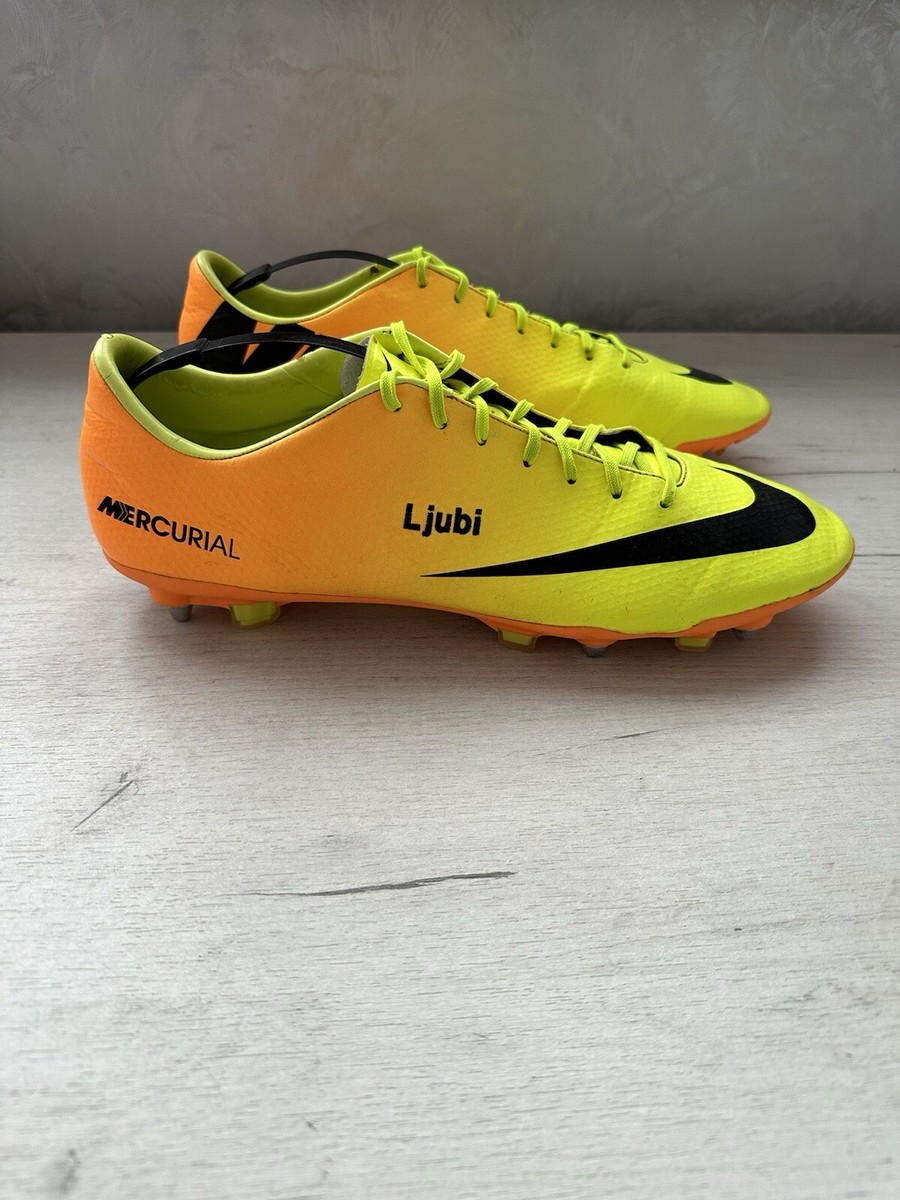Nike Mercurial Vapor 9 Carbon Yellow Football Soccer Cleats