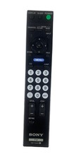 Sony RM-YD025 OEM Original TV Television Replacement Remote Control Tested Black