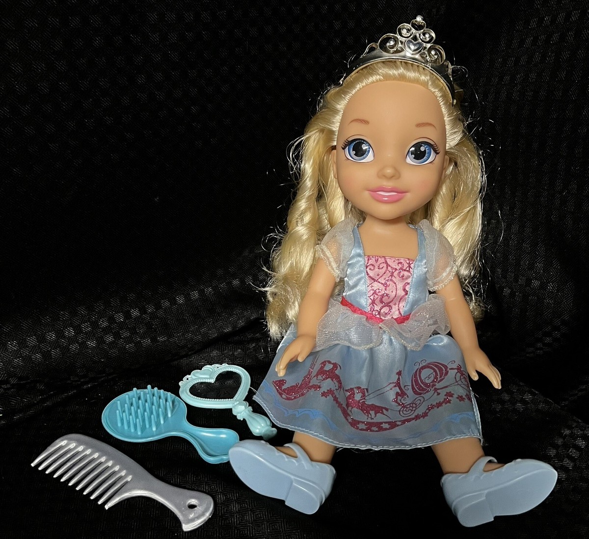 Disney My First Princess: Cinderella Baby Doll-Blue Carriage Dress  Accessories
