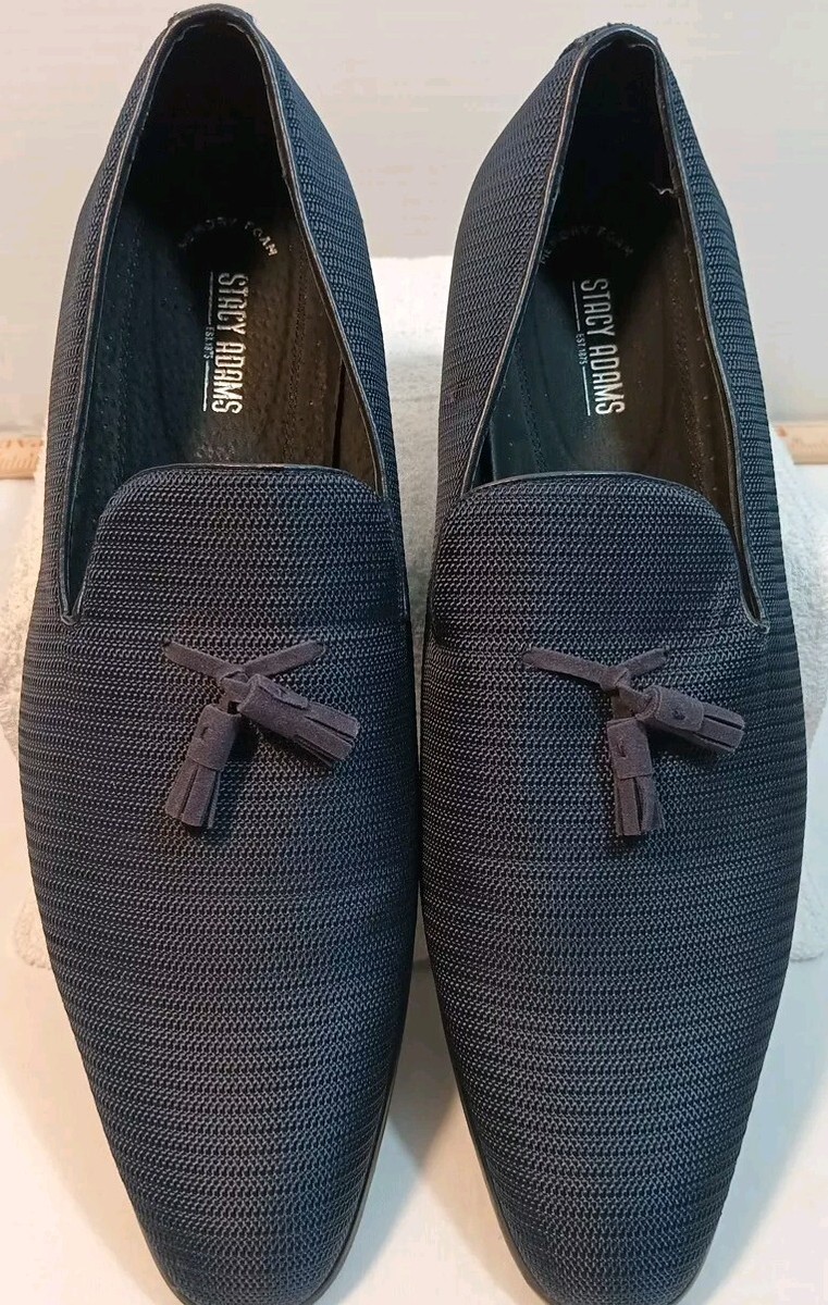 Men's Size 15M Stacy Adams Tazewell Slip-On Loafers 25343 Men's Size 15M Stacy Adams Tazewell Slip-On Loafers 25343