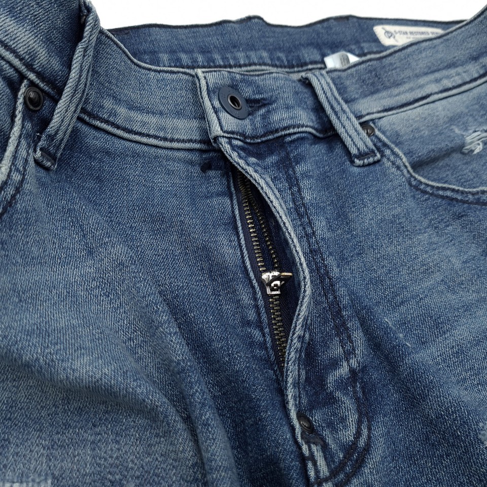 GStar Men Jeans Revend Skinny Stretch Slim Xw8 Size W33 L32 eBay