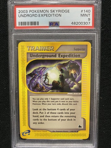 Underground Expedition graded PSA 9 for sale on eBay