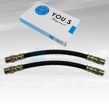 2 x Bremsschläuche Bremsschlauch Hinterachse Rechts & Links für BMW 3er E30 NEU