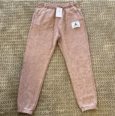 Air Jordan Essential Statement Fleece Wash Sweatpants Men Size M DR3089-215 $85
