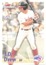 1999 Team Best Salvino's Rookie Bammers Promo J.D. Drew Rookie Cardinals